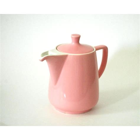 1950s Melitta Pink Porcelain Drip Coffee Pot | Chairish