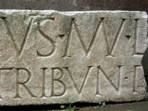 Roman Inscriptions – You Should Like Type Too