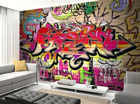 Graffiti In The Interior - 17 Astonishing Ideas For Your Inspiration ...