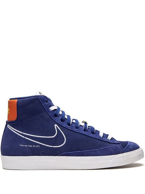 Nike Blazer Mid '77 "First Use - Blue Suede" Sneakers - Farfetch