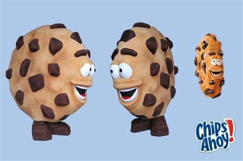 Chips Ahoy cookie guy | Mascot design, Mascot, Chips ahoy cookies