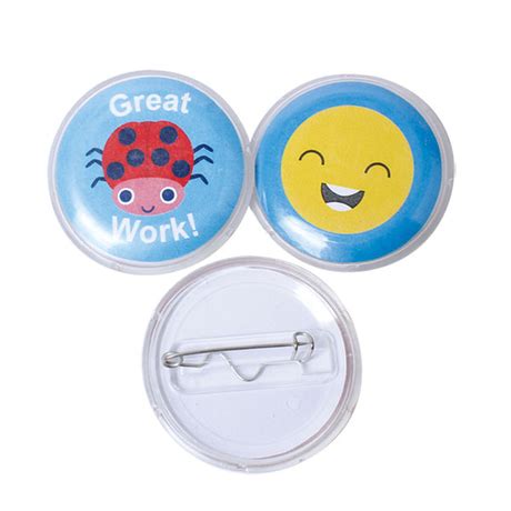 21901 Acrylic Design Button Badge - Buy Product on NINGBO ARISTE INTERNATIONAL CO., LTD.