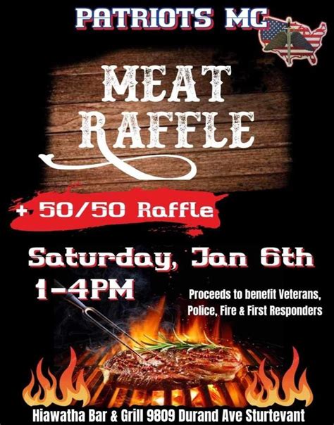 Meat Raffle , Hiawatha Bar, Sturtevant, January 6 2024 | AllEvents.in