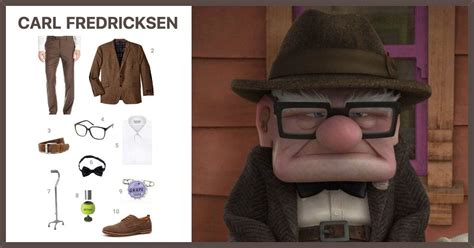 Dress Like Carl Fredricksen Costume | Halloween and Cosplay Guides