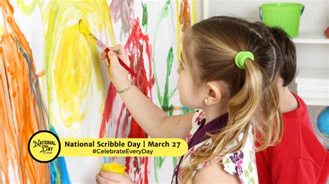 NATIONAL SCRIBBLE DAY | March 27 - National Day Calendar