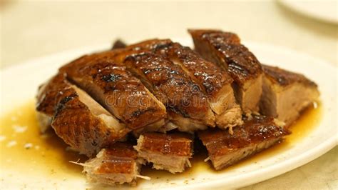 Chinese food roast goose stock photo. Image of cuisine - 9100604