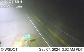 WSDOT - SR 4 at MP 22.2: KM Mountain - Washington State Traffic Cameras