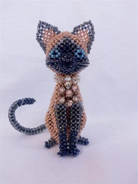 Craft ideas 5588 - Pandahall.com | Beaded animals, Beaded crafts, Beaded ornaments