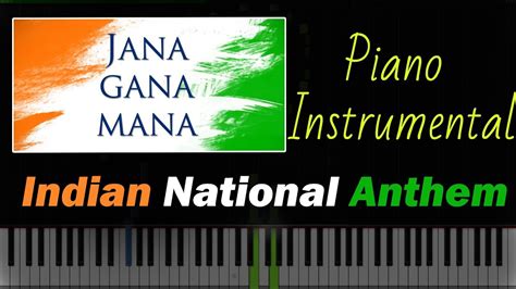 National Anthem - Piano Instrumental - YouTube