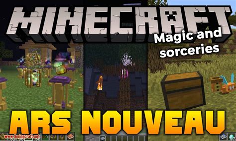 Ars Nouveau Mod (1.19.2, 1.18.2) - Magic and Sorceries - Mc-Mod.Net