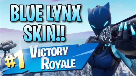 Blue Lynx Skin!! 9 Solo Frags!! - Fortnite: Battle Royale Gameplay ...