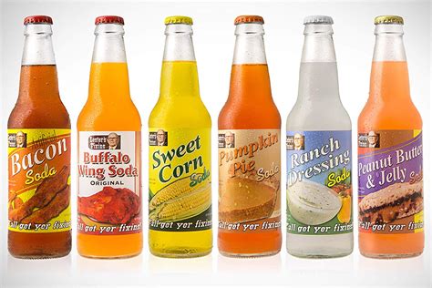 6 Delicious, Crazy Soda Flavors: Bacon Soda, Ranch Soda +More