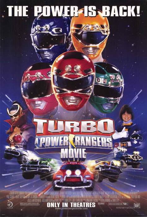 Turbo: A Power Rangers Movie Movie Posters From Movie Poster Shop