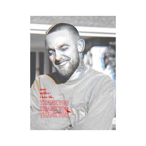 Mac Miller: I Love Life Thank You Poster Album Cover Art - Etsy