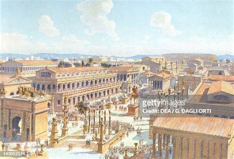 Roman Forum Reconstruction Photos and Premium High Res Pictures - Getty ...