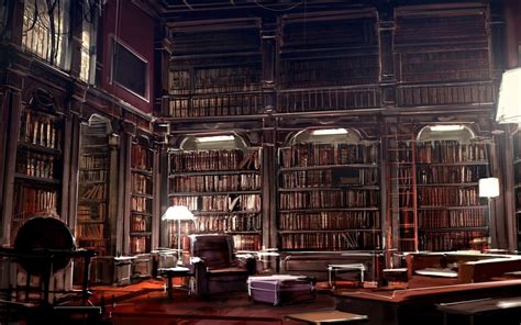 Library | Hogwarts library, Library drawing, Home library design