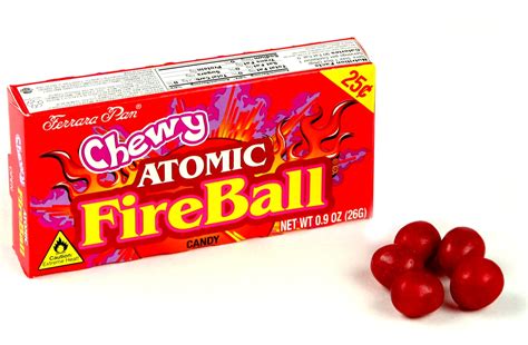 Ferrara Pan Chewy Atomic Fireballs Candy - 24CT • Oh! Nuts®