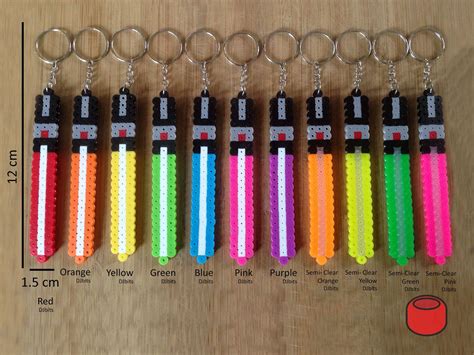Popular items for perler bead keychain on Etsy | Perler beads designs, Diy perler beads, Hama ...