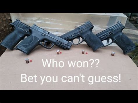 M&P 10mm Gel test w/ Critical Duty vs. 9mm , .40 s&w , .45 acp - YouTube