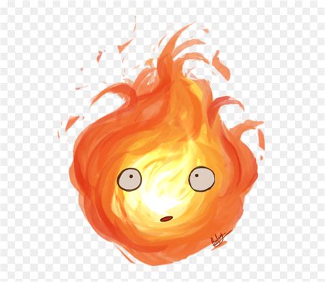 Calcifer By Blackdiamond13-d8na3df Howl"s Moving Castle - Howl's Moving ...