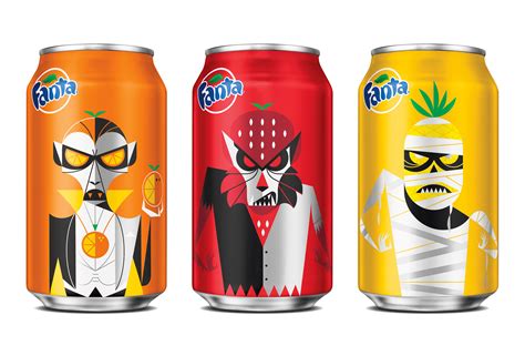 Mattson Creative - Fanta Halloween Packaging