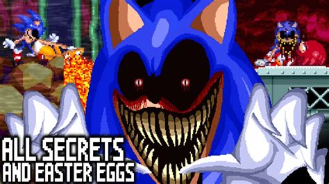 ALL SECRET ENDINGS - SONIC.EXE: ONE MORE ROUND (ALL SECRET DEATHS AND EASTER EGGS) - YouTube