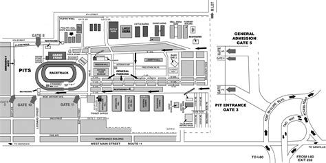 Fairgrounds Map | Bloomsburg Fair Racing