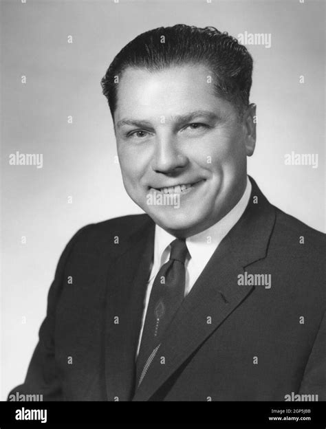 Jimmy Hoffa, President of the Teamsters Union from 1957 until his imprisonment for conspiracy ...