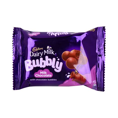 Cadbury Dairy Milk Bubbly Milk Chocolate 40g Online at Best Price | Covrd Choco.Bars&Tab | Lulu UAE