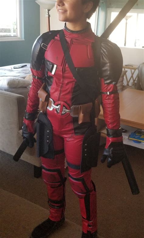 Kids Deadpool cosplay costume made to individual measurements | Etsy