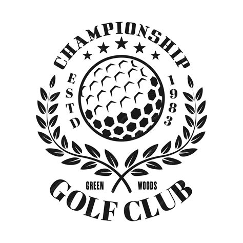 Premium Vector | Golf club vector emblem, label, badge or logo in ...