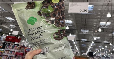 Girl Scout Thin Mints Pretzels 26oz Bag Just $9 at Costco