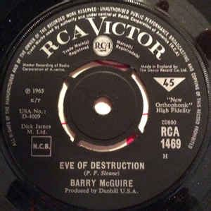 Barry McGuire - Eve Of Destruction (1965, Vinyl) | Discogs