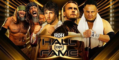 ROH Hall Of Fame 2022 Full Class Features CM Punk, Bryan Danielson, Samoa Joe & The Briscoe ...