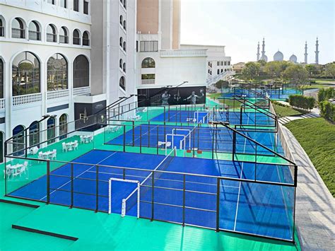 Giving Padel The Ritz Twist The Ritz-carlton Abu Dhabi, Grand Canal Launches New Padel Tennis ...