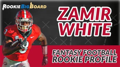 Zamir White Fantasy Football Rookie Profile - Win Big Sports