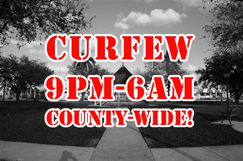 NEW EMERGENCY CURFEW: 9pm – 6am | MiamiSprings.com | Miami Springs News and Events