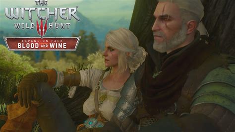 The Witcher 3 Blood and Wine Ciri Ending / Visits Geralt's Vineyard ...