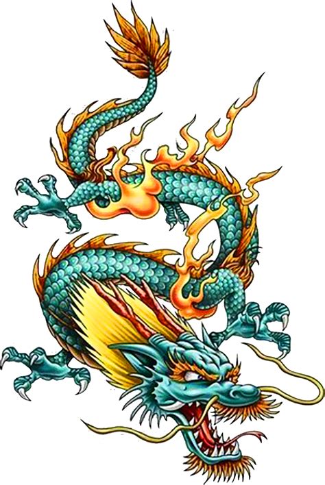 Tattoo Chinese Dragon China Legendary Creature Clipart - Chinese Dragon ...