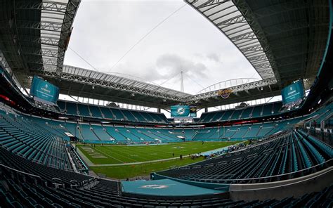 Download wallpapers Hard Rock Stadium, NFL, Miami Dolphins, sports ...