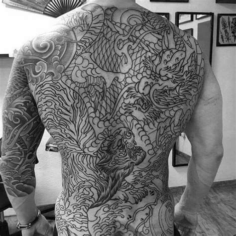 40 Tiger Dragon Tattoo Designs For Men - Manly Ink Ideas