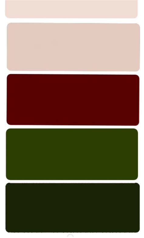Paleta verde e vermelho em 2024 | Paleta de cores verde, Paleta de cor ...