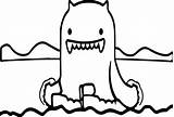 Abominable Snowman Coloring Page WeColoringPage 7  Wecoloringpagecom sketch template