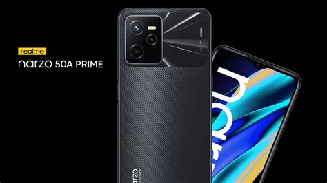 Realme Narzo 50A Prime launched in India with a 50MP camera & Unisoc ...