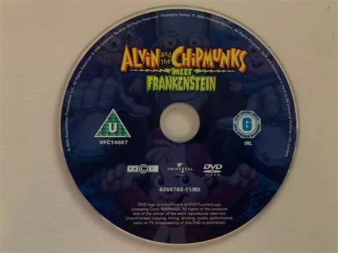 ALVIN AND THE Chipmunks Meet Frankenstein (DVD, 2008) Disc Only *TESTED WORKING* EUR 1,15 ...