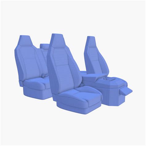 3D tesla cybertruck seats - TurboSquid 1636089