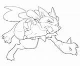 Lucario Coloring Pages  Home sketch template