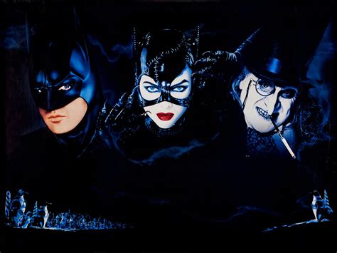 Download Michael Keaton Michelle Pfeiffer Danny DeVito Catwoman Batman ...