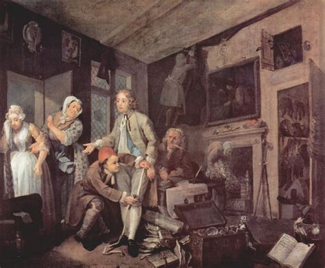 William Hogarth Had Many Of His Paintings Made Into Prints – View Painting