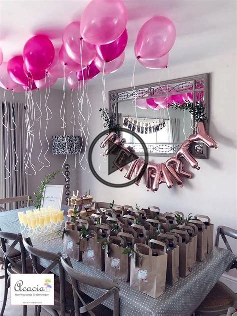 Hen Party Welcome Table in 2020 | Hen party balloons, Hen party ...